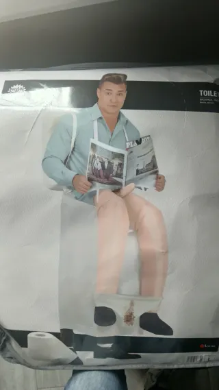 Disfraz Hombre Talla L Toilet