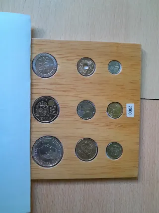 Colección monedas Ptas año 2000