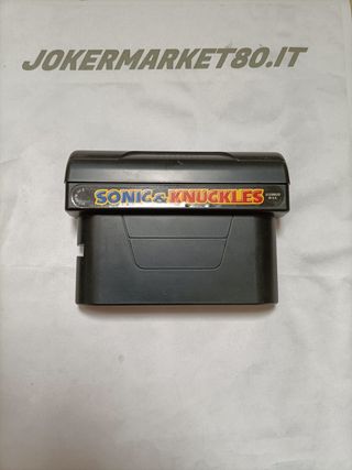 Sonic & Knuckles Sega Mega Drive Cartonato