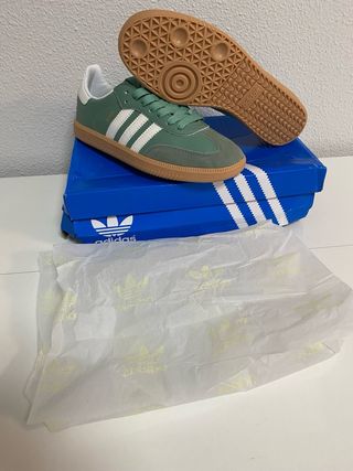 Adidas Samba Verdes Nuevas