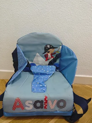 Bolso porta merienda infantil tela