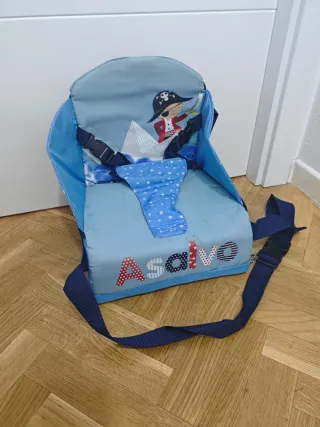 Bolso porta merienda infantil tela