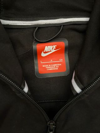 Chándal Nike Tech Fleece negro NUEVO talla L