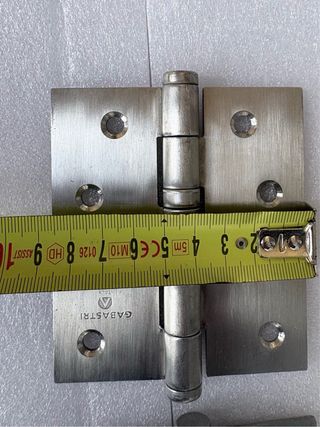 Coppia cerniere Gabastri 10x8,5 made in Italy