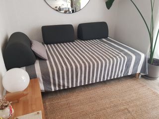 Sofá Flottebo gris Ikea