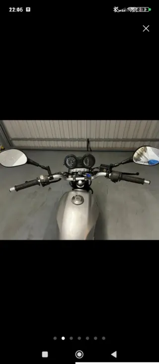 Yamaha 125cc Plateada