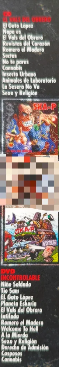 Todo Ska-P CD y DVD