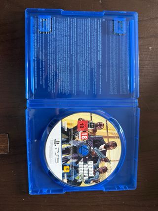 GTA V PS5 Nuevo sin embalaje