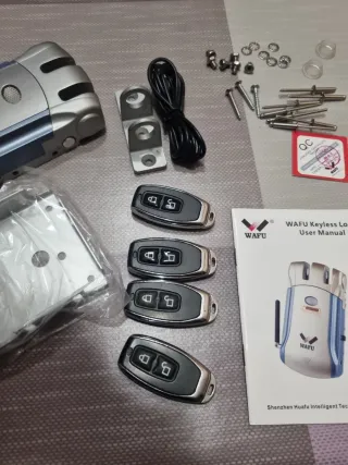 Cerradura Inteligente WAFU HF-008 sin llave.