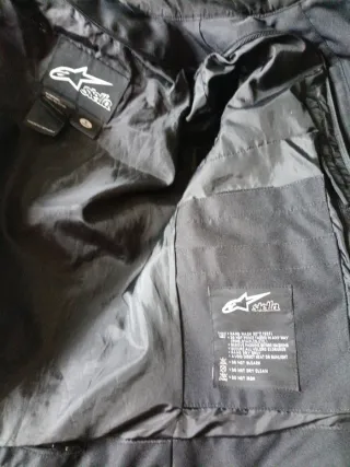 Chaqueta Moto Alpinestars Negra y Gris