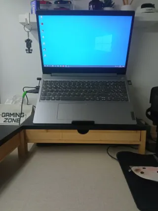 Soporte para portátil de madera