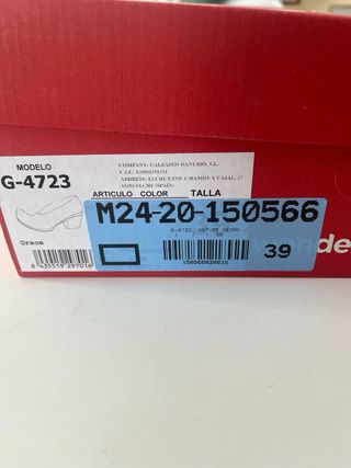 Zapatos de tacón Wonders negros talla 39