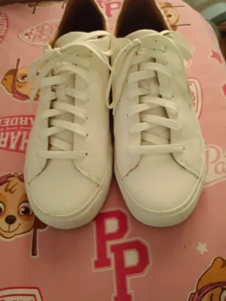 Zapatillas de Tenis Blancas para Hombre