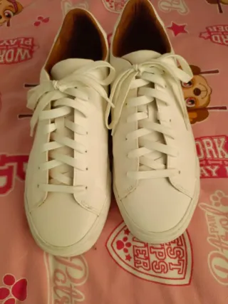 Zapatillas de Tenis Blancas para Hombre