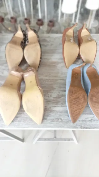 Lote 8 pares zapatos talla 41