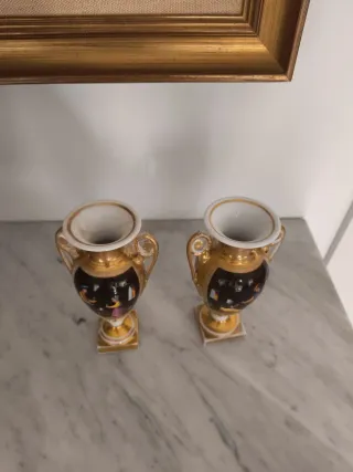 Jarrones franceses siglo XIX