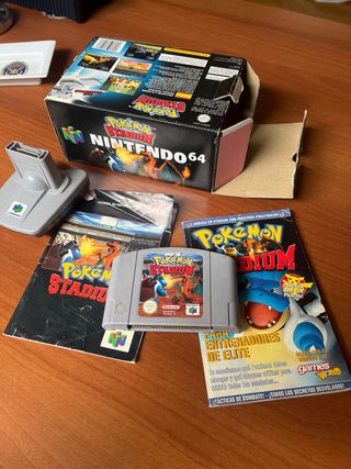 Pokemon Stadium N64 Incluye Transfer Pak