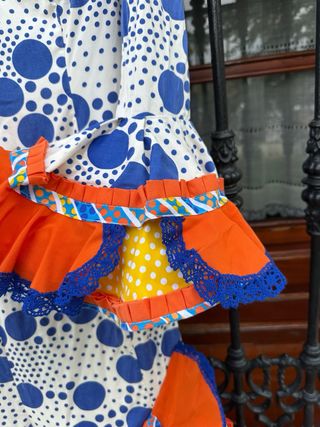 Traje de Flamenco con lunares