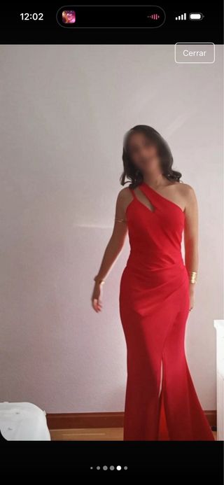 Vestido de fiesta rojo