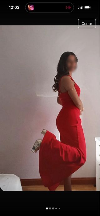 Vestido de fiesta rojo