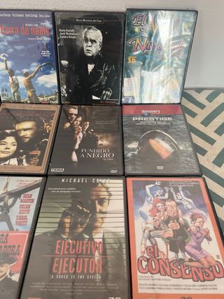 Lote dvd 10 “  Precintados Varios Género”