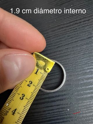 Anillo de plata