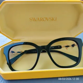 Montatura occhiali Swarovski verde