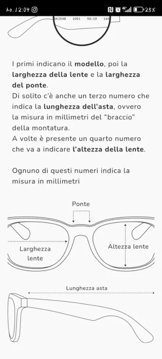 Montatura occhiali Swarovski verde