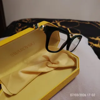 Montatura occhiali Swarovski verde