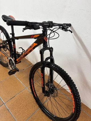 Bicicleta Megamo KU2 Negra/Naranja