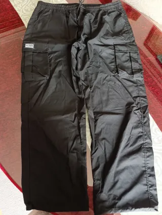 Pantalones cargo elásticos hombre