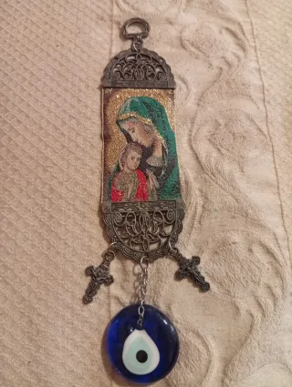 Arazzo decorativo Madonna Bambino