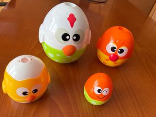 Patitos matrioscas de juguete para bebé