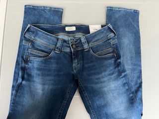 Pepe Jeans Vaqueros Azules Mujer