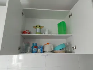 3 Armarios de cocina blanco