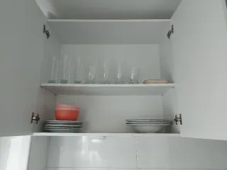 3 Armarios de cocina blanco