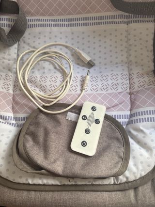 Mecedora para bebé con musica Se mesea con bateria