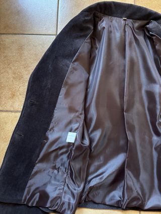 Giacca velluto marrone