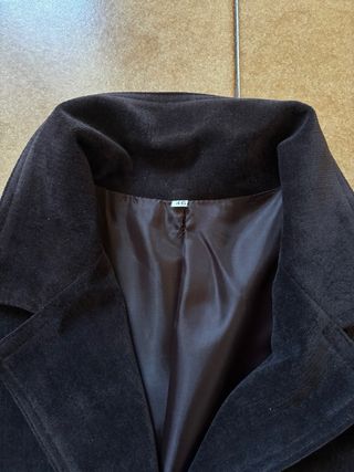 Giacca velluto marrone