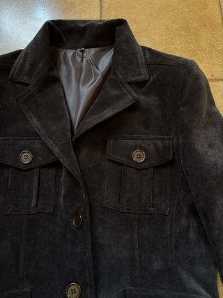 Giacca velluto marrone