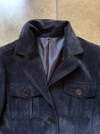 Giacca velluto marrone