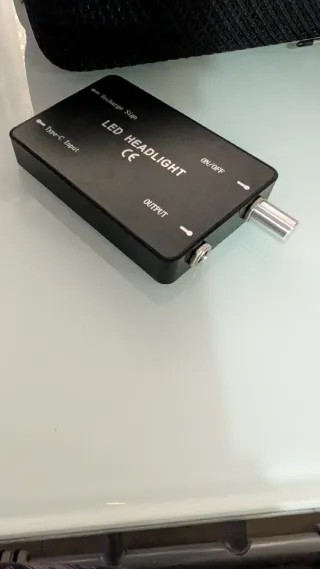 Gafas de aumento con luz LED