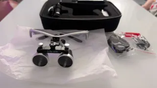 Gafas de aumento con luz LED