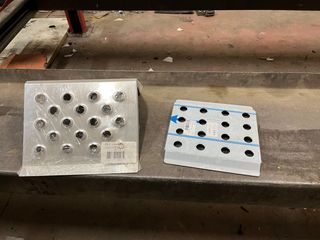 Reposapiés Aluminio Universal