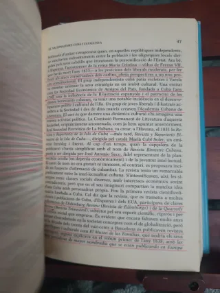 El nacionalisme cubà i Catalunya Lluís Costa