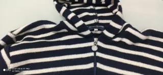 Jersey niño rayas azul y blanco T10-12