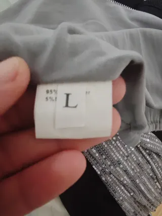 Chaqueta bomber lentejuelas plateada