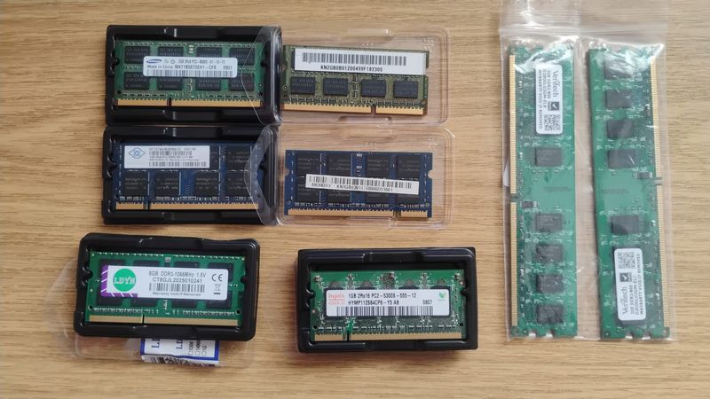 Memoria RAM para Portátil y Sobremesa