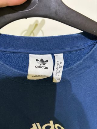 Sudadera Adidas Hombre Azul