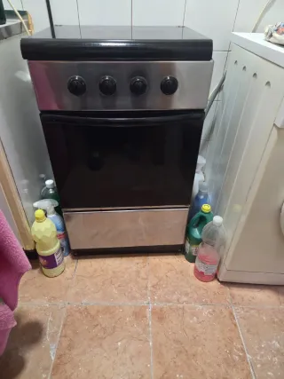 Cocina de gas con horno